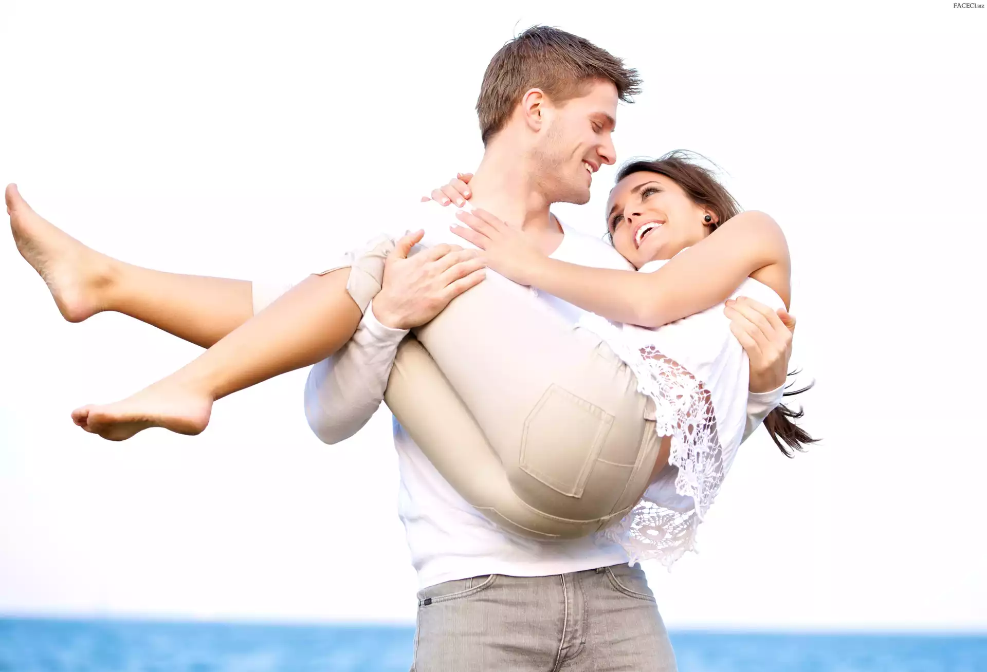 Dziewczyna, Para, Zakochani, Mężczyzna