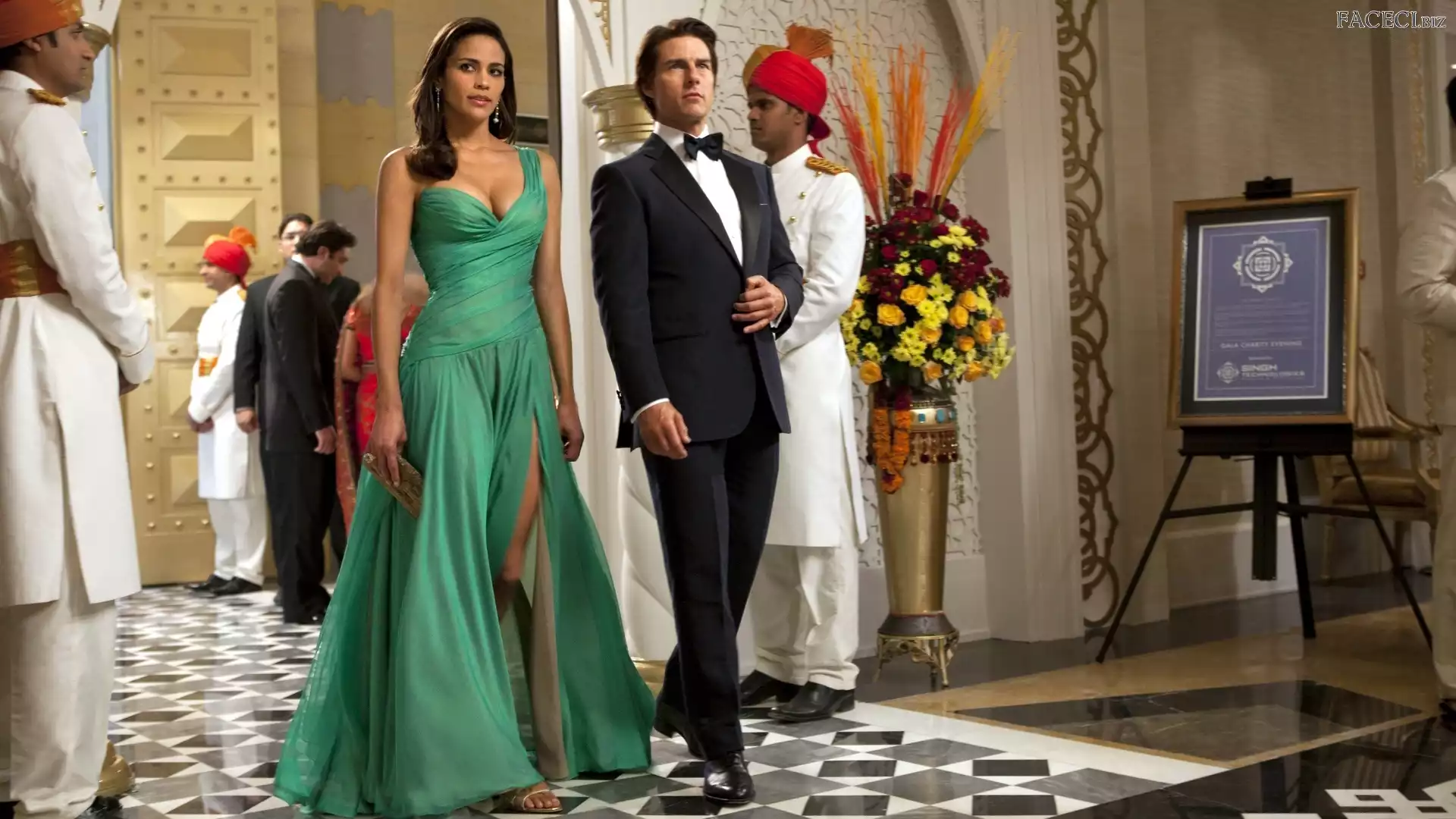 Indie, Partner, Zielona, Paula Patton, Suknia