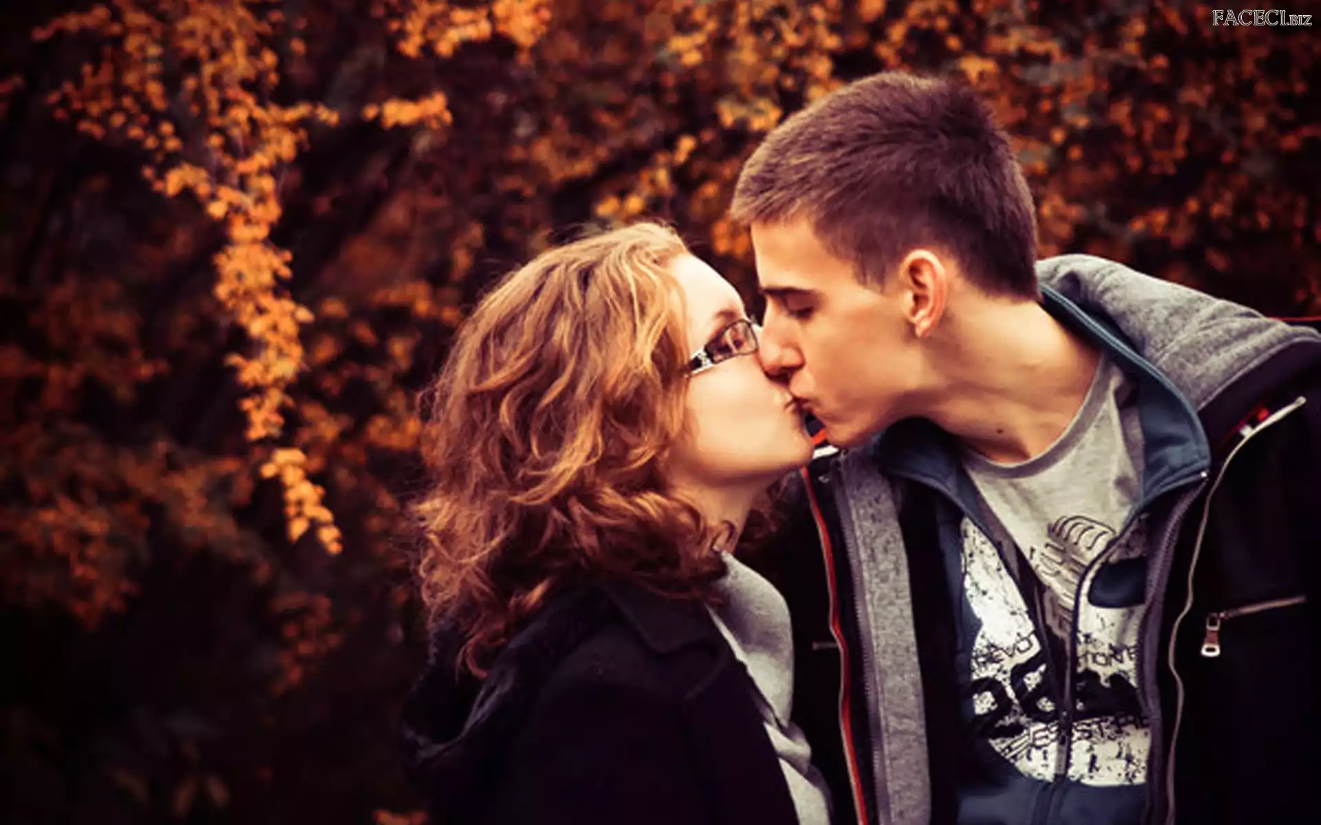 Kobieta, Miłość, Mężczyzna, Pocałunek